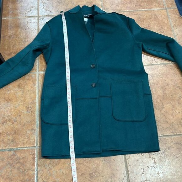 NWT Context exclusive at Lord and Taylor wool blended raw coat size L - Picture 11 of 11